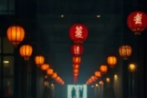 《白露未晞》清晨稻田薄雾的空镜画面